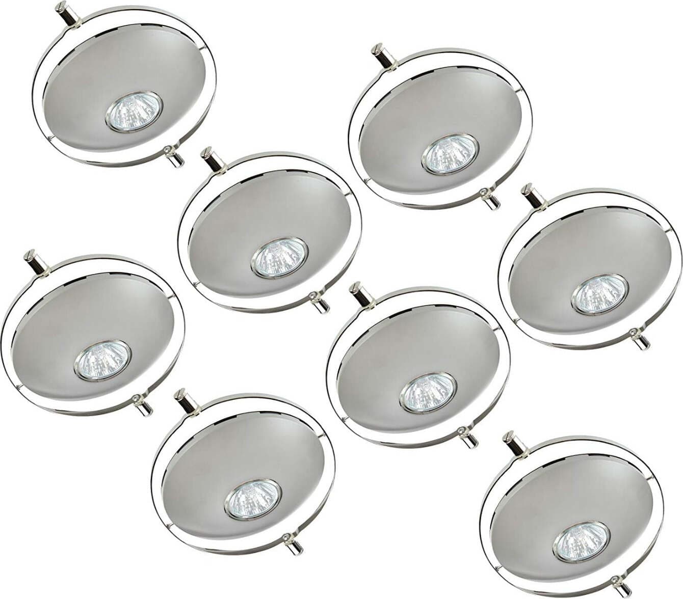PAULMANN---SET-7-FARETTI-ALOGENI-20W-TITANIO-ALLUMINIO