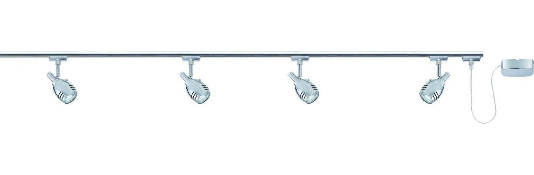 Paulmann-URail-System-Set-Rumas-4x7W-Chrom-230V-Metall