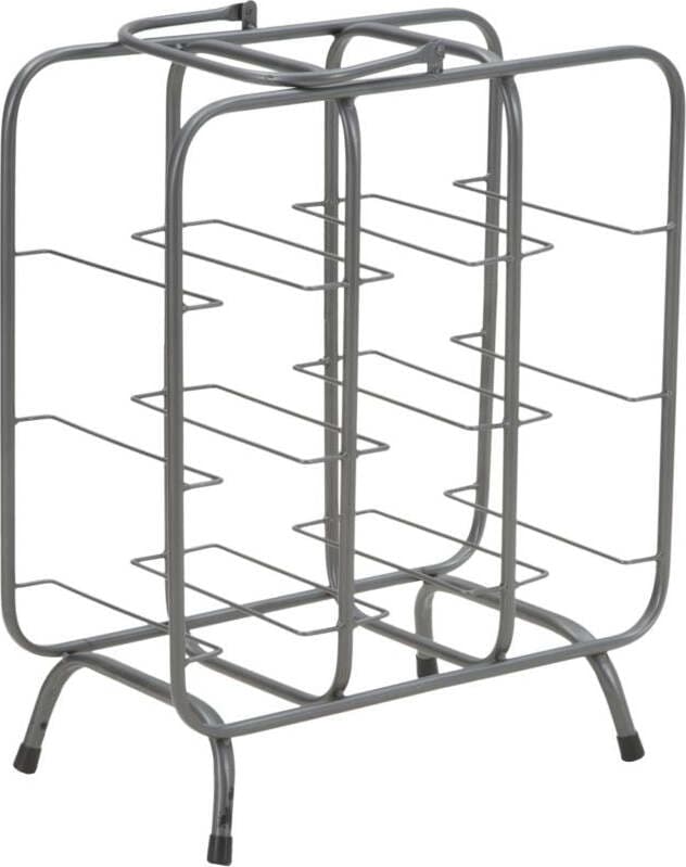 P/Bottiglie-Rack-Quadrato-(9-Posti)-Cm-40X23X47,5