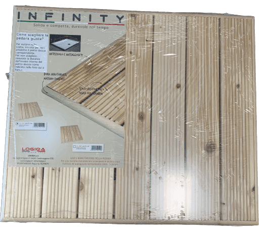 Pedana doccia antiscivolo in legno in Tappetini BagnoClic.it - Pregnana Milanese, commercioVirtuoso.it