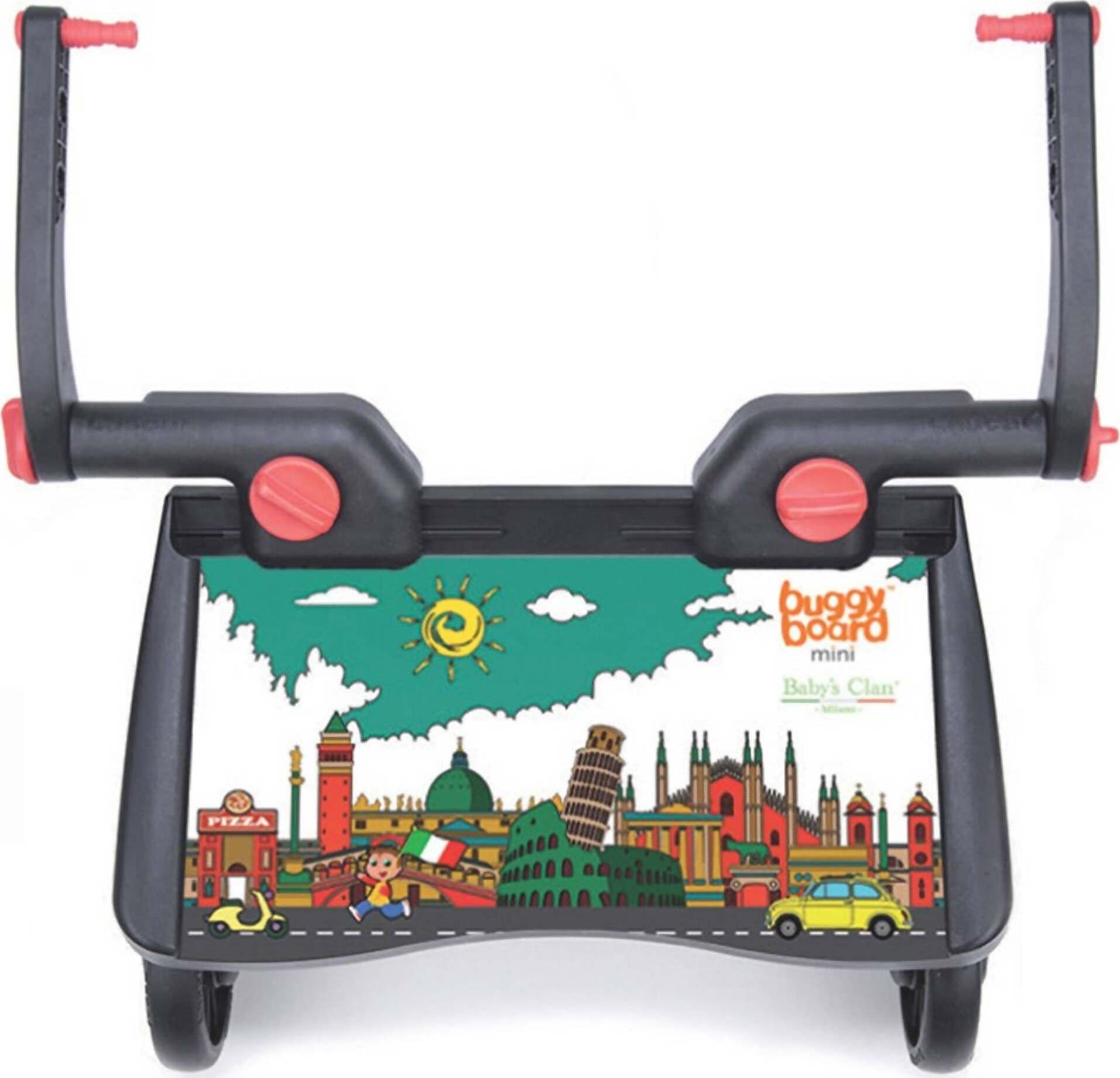 Pedana Universale Passeggini e Carrozzine Lascal BB2872 Buggyboard Pedana Mini Italia Baby's Clan Universale per Passeggino e Carrozzina Prima infanzia/Passeggini carrozzine e accessori/Accessori e parti di ricambio/Pedane mobili Mondo Bimbo - Bagnara Calabra, Commerciovirtuoso.it