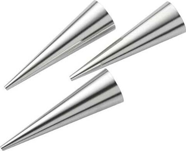 Pedrini Set 3 Forme per cannoncini mignon