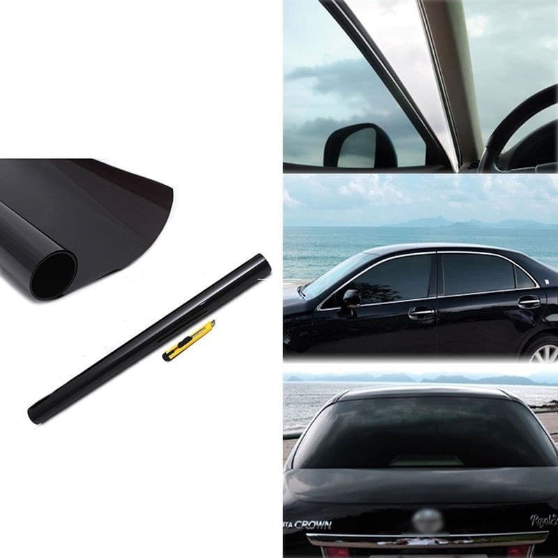 PELLICOLA OSCURANTE PARASOLE PER VETRI FINESTRINI AUTO AUTOMOBILE 75 X 300 CM Auto e Moto/Accessori per auto/Parasole/Finestrini laterali Trade Shop italia - Napoli, Commerciovirtuoso.it