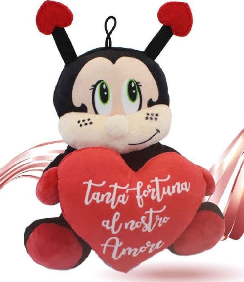 Peluche Coccinella Con Cuore 22 Cm Porta Fortuna San Valentino Con Laccio 95363 Giochi e giocattoli/Peluche/Animali di peluche Trade Shop italia - Napoli, Commerciovirtuoso.it