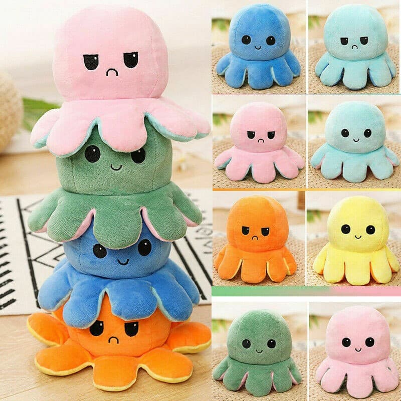 Peluche Reversibile Polpo Giocattolo per bambini Double Sides Giochi e giocattoli/Peluche/Animali di peluche Zencoccostore - Formia, Commerciovirtuoso.it