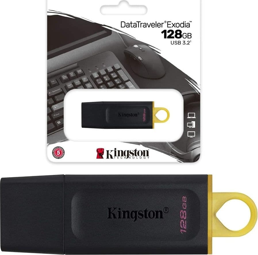 PENDRIVE DATATRAVELER EXODIA DTX/128GB USB 3.2 CON CAPPUCCIO ANELLO PORTACHIAVI in prodotto Trade Shop italia - Napoli, commercioVirtuoso.it