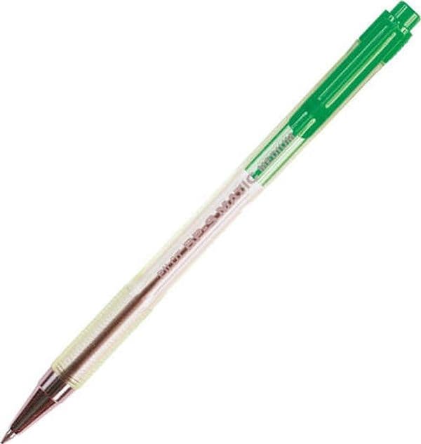 Penna a sfera a scatto BP S Matic - punta fine 0 7 mm - verde - Pilot Cancelleria e prodotti per ufficio/Penne matite scrittura e correzione/Penne e ricariche/Penne roller a inchiostro gel Eurocartuccia - Pavullo, Commerciovirtuoso.it