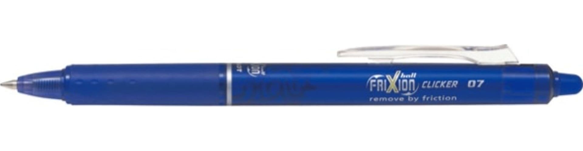 Penna a sfera a scatto Frixionball Clicker - punta 0 7mm - blu - Pilot Cancelleria e prodotti per ufficio/Penne matite scrittura e correzione/Penne e ricariche/Penne roller a inchiostro gel Eurocartuccia - Pavullo, Commerciovirtuoso.it