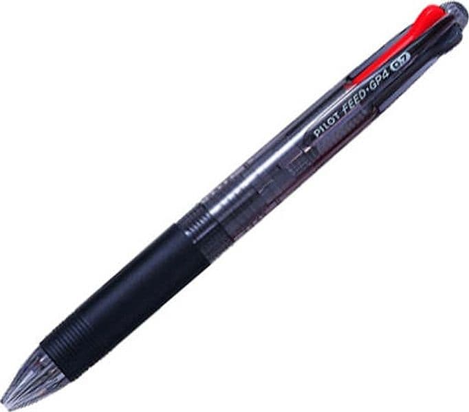 Penna a sfera a scatto multifunzione Feed GP4 Begreen - punta 1 0mm - nero blu rosso verde - Pilot Cancelleria e prodotti per ufficio/Penne matite scrittura e correzione/Penne e ricariche/Penne roller a inchiostro gel Eurocartuccia - Pavullo, Commerciovirtuoso.it