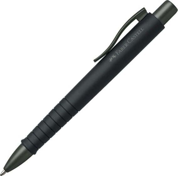 Penna a sfera a scatto Poly Ball - Punta 0 7mm - fusto all black - Faber-Castell Cancelleria e prodotti per ufficio/Penne matite scrittura e correzione/Penne e ricariche/Penne roller a inchiostro gel Eurocartuccia - Pavullo, Commerciovirtuoso.it