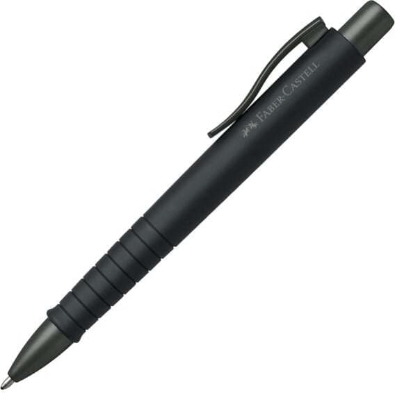 Penna a sfera a scatto Poly Ball - Punta 0 7mm - fusto all black - Faber-Castell Cancelleria e prodotti per ufficio/Penne matite scrittura e correzione/Penne e ricariche/Penne roller a inchiostro gel Eurocartuccia - Pavullo, Commerciovirtuoso.it