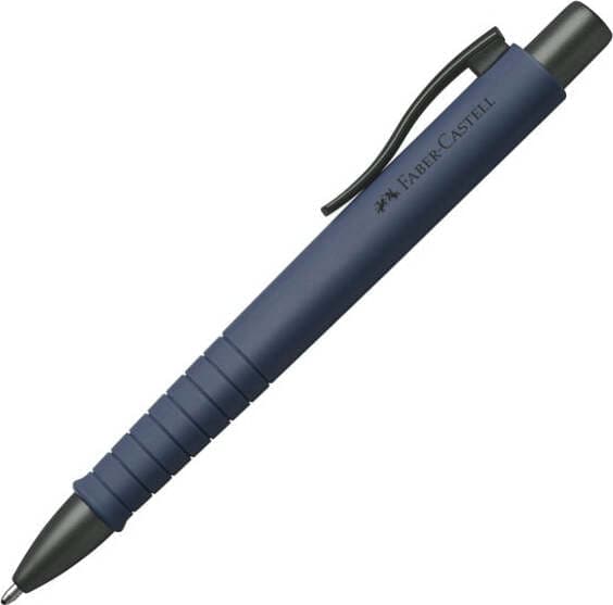 Penna a sfera a scatto Poly Ball - Punta 0 7mm - fusto blu navy - Faber-Castell Cancelleria e prodotti per ufficio/Penne matite scrittura e correzione/Penne e ricariche/Penne roller a inchiostro gel Eurocartuccia - Pavullo, Commerciovirtuoso.it