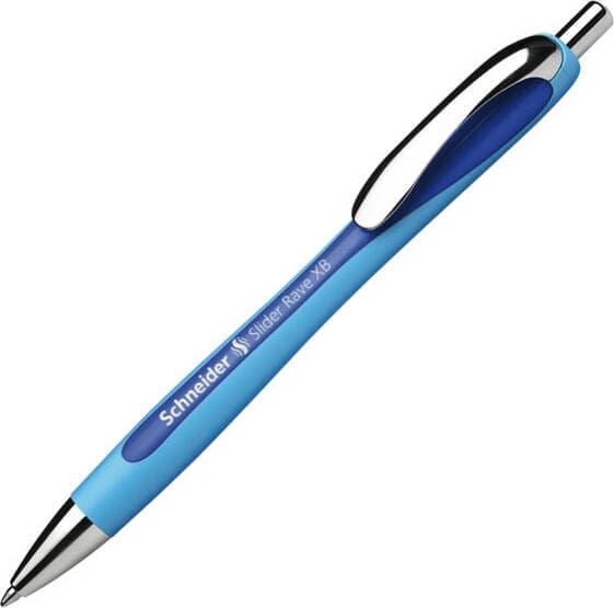 Penna a sfera a scatto Slider Rave - punta XB - blu - Schneider Cancelleria e prodotti per ufficio/Penne matite scrittura e correzione/Penne e ricariche/Penne roller a inchiostro gel Eurocartuccia - Pavullo, Commerciovirtuoso.it