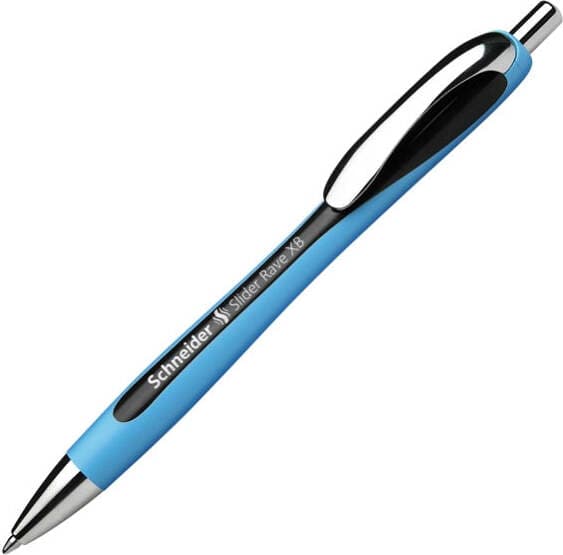 Penna a sfera a scatto Slider Rave - punta XB - nero - Schneider Cancelleria e prodotti per ufficio/Penne matite scrittura e correzione/Penne e ricariche/Penne roller a inchiostro gel Eurocartuccia - Pavullo, Commerciovirtuoso.it