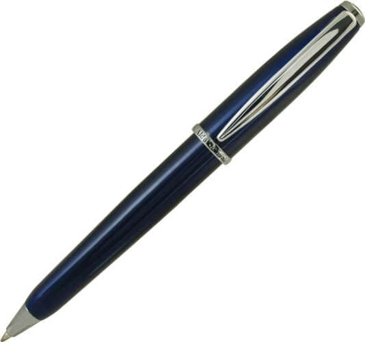 Penna a sfera Aldo Domani - punta M - blu - Monteverde Cancelleria e prodotti per ufficio/Penne matite scrittura e correzione/Penne e ricariche/Penne a sfera Eurocartuccia - Pavullo, Commerciovirtuoso.it