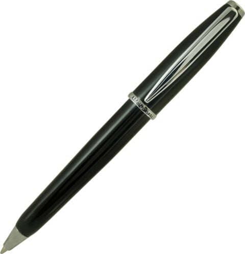 Penna a sfera Aldo Domani - punta M - nero - Monteverde Cancelleria e prodotti per ufficio/Penne matite scrittura e correzione/Penne e ricariche/Penne a sfera Eurocartuccia - Pavullo, Commerciovirtuoso.it