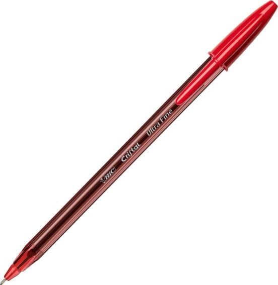 Penna a sfera con cappuccio Cristal Exact - punta 0 7 mm - rosso - Bic - scatola 20 pezzi Cancelleria e prodotti per ufficio/Penne matite scrittura e correzione/Penne e ricariche/Penne roller a inchiostro gel Eurocartuccia - Pavullo, Commerciovirtuoso.it