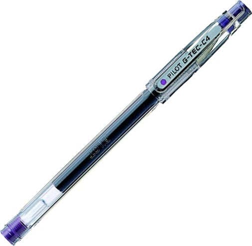 Penna a sfera con cappuccio gel G Tec C4 - punta 0 4mm - viola - Pilot Cancelleria e prodotti per ufficio/Penne matite scrittura e correzione/Penne e ricariche/Penne roller a inchiostro gel Eurocartuccia - Pavullo, Commerciovirtuoso.it