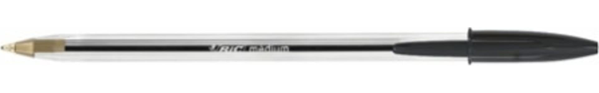 Penna a sfera Cristal - punta media 1 0 mm - nero - Bic - conf. 50 pezzi Cancelleria e prodotti per ufficio/Penne matite scrittura e correzione/Penne e ricariche/Penne roller a inchiostro gel Eurocartuccia - Pavullo, Commerciovirtuoso.it