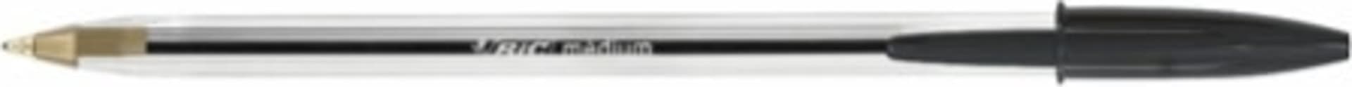Penna a sfera Cristal - punta media 1 0 mm - nero - Bic - conf. 50 pezzi Cancelleria e prodotti per ufficio/Penne matite scrittura e correzione/Penne e ricariche/Penne roller a inchiostro gel Eurocartuccia - Pavullo, Commerciovirtuoso.it