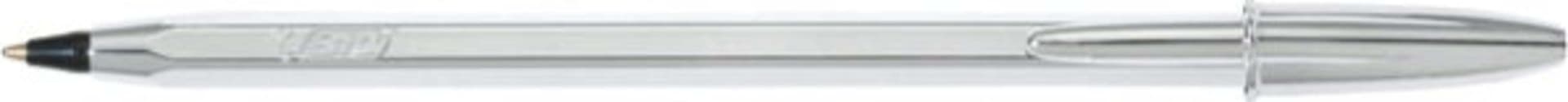 Penna a sfera Cristal Shine con capppuccio - punta media 1 0 mm - nero - fusto silver - Bic - conf. 20 pezzi Cancelleria e prodotti per ufficio/Penne matite scrittura e correzione/Penne e ricariche/Penne roller a inchiostro gel Eurocartuccia - Pavullo, Commerciovirtuoso.it
