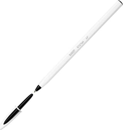 Penna a sfera Cristal Up con cappuccio - punta media 1 2mm - nero - Bic - conf. 20 pezzi Cancelleria e prodotti per ufficio/Penne matite scrittura e correzione/Penne e ricariche/Penne roller a inchiostro gel Eurocartuccia - Pavullo, Commerciovirtuoso.it