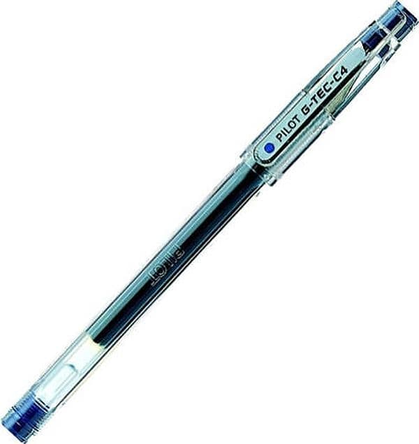 Penna a sfera Gel G Tec C4 - punta 0 4 mm - blu - Pilot Cancelleria e prodotti per ufficio/Penne matite scrittura e correzione/Penne e ricariche/Penne roller a inchiostro gel Eurocartuccia - Pavullo, Commerciovirtuoso.it