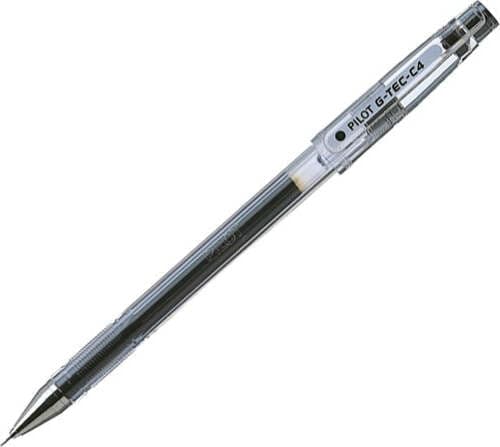 Penna a sfera Gel G Tec C4 - punta 0 4 mm - nero - Pilot Cancelleria e prodotti per ufficio/Penne matite scrittura e correzione/Penne e ricariche/Penne roller a inchiostro gel Eurocartuccia - Pavullo, Commerciovirtuoso.it