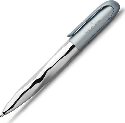Penna a sfera N'ice - grigio azzurro - Faber-Castell Cancelleria e prodotti per ufficio/Penne matite scrittura e correzione/Penne e ricariche/Penne a sfera Eurocartuccia - Pavullo, Commerciovirtuoso.it