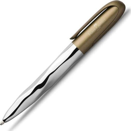 Penna a Sfera N'ice - Oliva - Faber-Castell Cancelleria e prodotti per ufficio/Penne matite scrittura e correzione/Penne e ricariche/Penne a sfera Eurocartuccia - Pavullo, Commerciovirtuoso.it