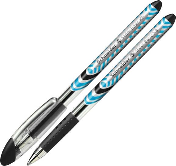 Penna a sfera Slider Basic - nero - punta XB - Schneider Cancelleria e prodotti per ufficio/Penne matite scrittura e correzione/Penne e ricariche/Penne roller a inchiostro gel Eurocartuccia - Pavullo, Commerciovirtuoso.it