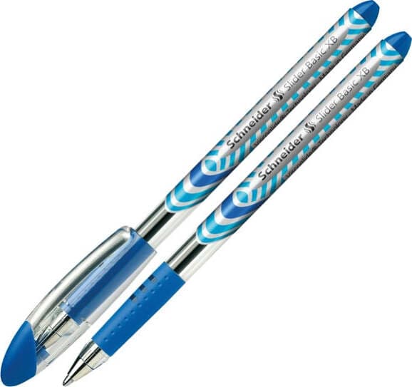 Penna a sfera Slider Basic - punta XB - blu - Schneider Cancelleria e prodotti per ufficio/Penne matite scrittura e correzione/Penne e ricariche/Penne roller a inchiostro gel Eurocartuccia - Pavullo, Commerciovirtuoso.it