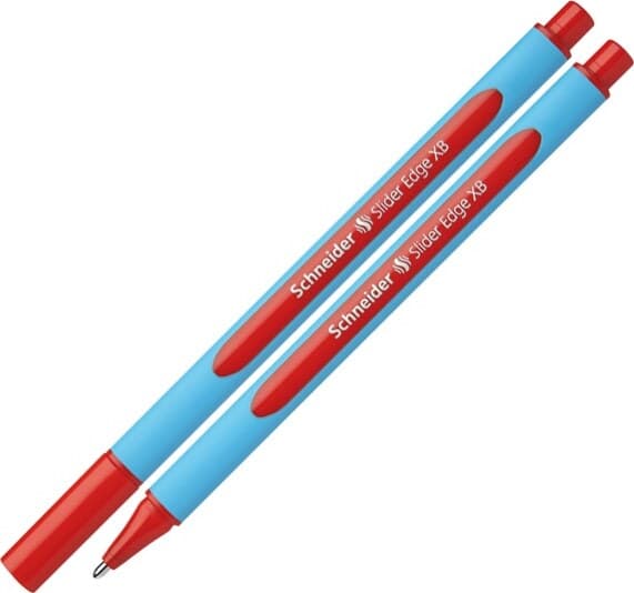 Penna a sfera Slider Edge - tratto XB - rosso - Schneider Cancelleria e prodotti per ufficio/Penne matite scrittura e correzione/Penne e ricariche/Penne roller a inchiostro gel Eurocartuccia - Pavullo, Commerciovirtuoso.it