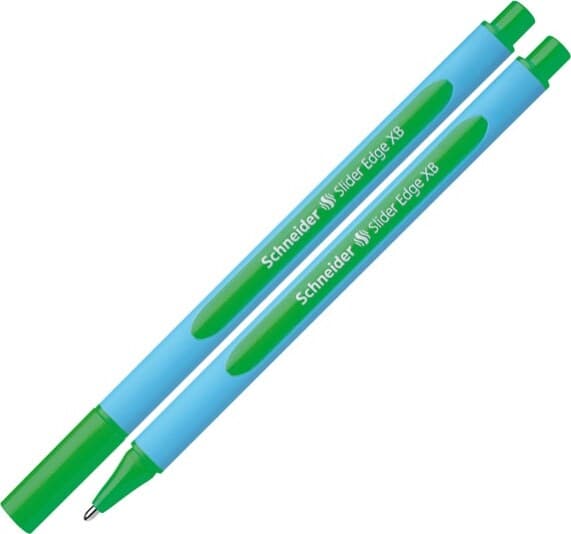 Penna a sfera Slider Edge - tratto XB - verde - Schneider Cancelleria e prodotti per ufficio/Penne matite scrittura e correzione/Penne e ricariche/Penne roller a inchiostro gel Eurocartuccia - Pavullo, Commerciovirtuoso.it