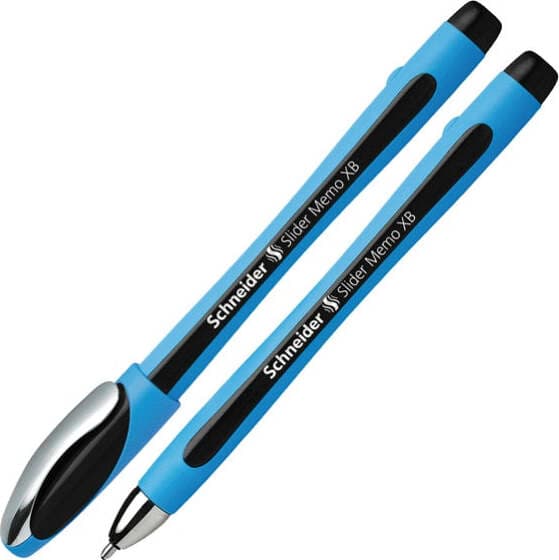 Penna a sfera Slider Memo - punta XB - nero - Schneider Cancelleria e prodotti per ufficio/Penne matite scrittura e correzione/Penne e ricariche/Penne roller a inchiostro gel Eurocartuccia - Pavullo, Commerciovirtuoso.it