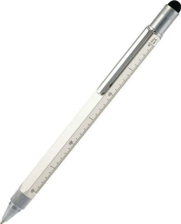 Penna a sfera Tool Pen - punta M - argento - Monteverde Cancelleria e prodotti per ufficio/Penne matite scrittura e correzione/Penne e ricariche/Penne a sfera Eurocartuccia - Pavullo, Commerciovirtuoso.it