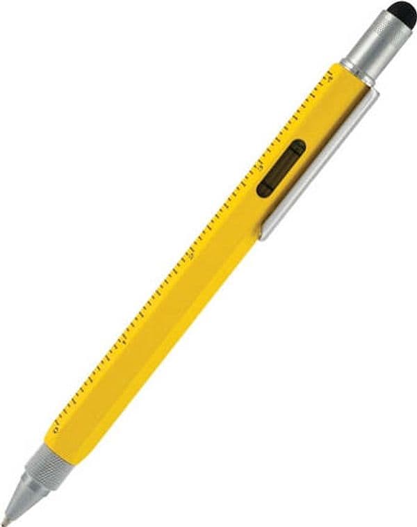 Penna a sfera Tool Pen - punta M - giallo - Monteverde Cancelleria e prodotti per ufficio/Penne matite scrittura e correzione/Penne e ricariche/Penne a sfera Eurocartuccia - Pavullo, Commerciovirtuoso.it