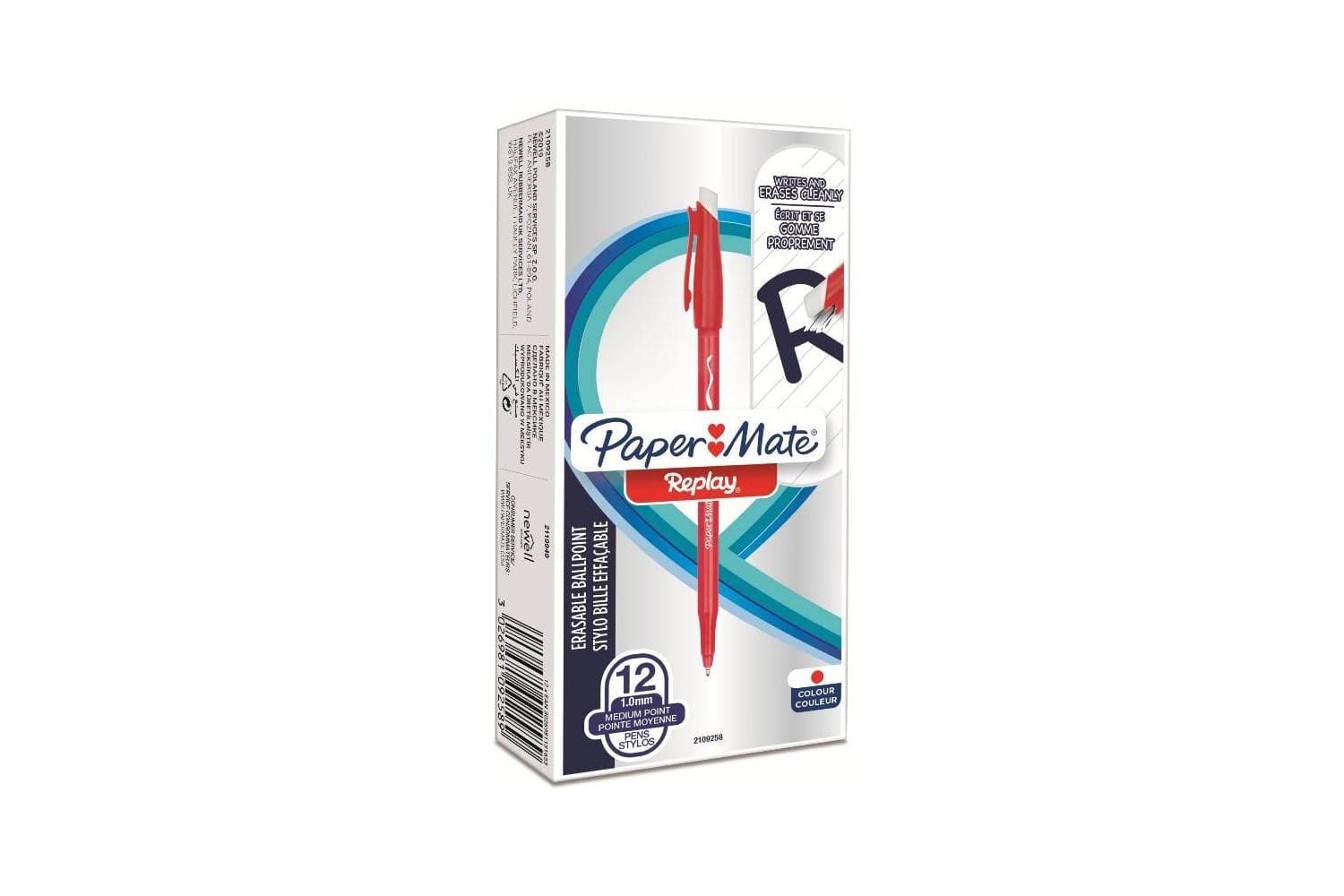 Penna-replay-rossa-anniversario-cf.12-Paper-Mate