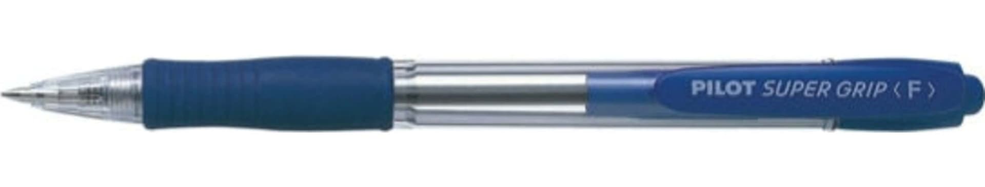 Penna sfera a scatto Super Grip - punta fine 0 7 mm - blu - Pilot Cancelleria e prodotti per ufficio/Penne matite scrittura e correzione/Penne e ricariche/Penne roller a inchiostro gel Eurocartuccia - Pavullo, Commerciovirtuoso.it