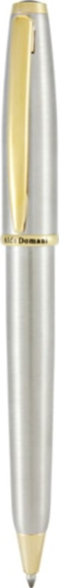 Penna sfera Aldo Domani - punta M - fusto silver - Monteverde Cancelleria e prodotti per ufficio/Penne matite scrittura e correzione/Penne e ricariche/Penne a sfera Eurocartuccia - Pavullo, Commerciovirtuoso.it