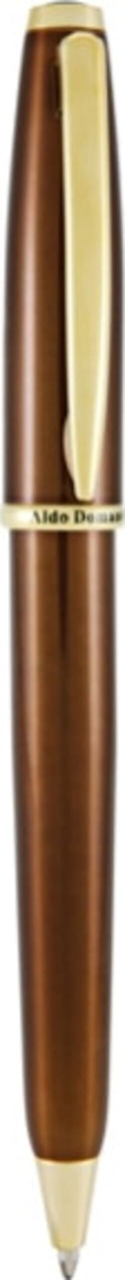 Penna sfera Aldo Domani - punta M - fusto tabacco - Monteverde Cancelleria e prodotti per ufficio/Penne matite scrittura e correzione/Penne e ricariche/Penne a sfera Eurocartuccia - Pavullo, Commerciovirtuoso.it