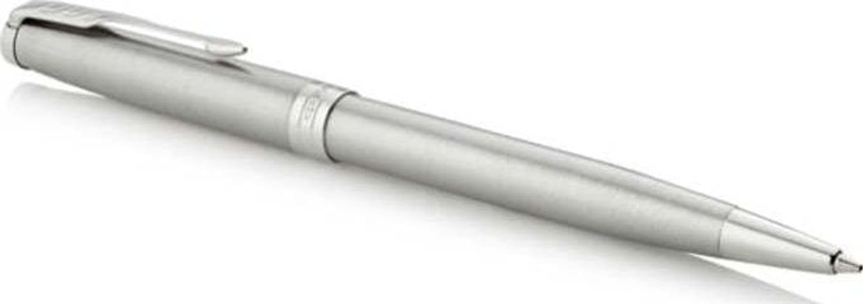 Penna sfera Sonnet Stainless Steel - punta M - Parker Cancelleria e prodotti per ufficio/Penne matite scrittura e correzione/Penne e ricariche/Penne a sfera Eurocartuccia - Pavullo, Commerciovirtuoso.it