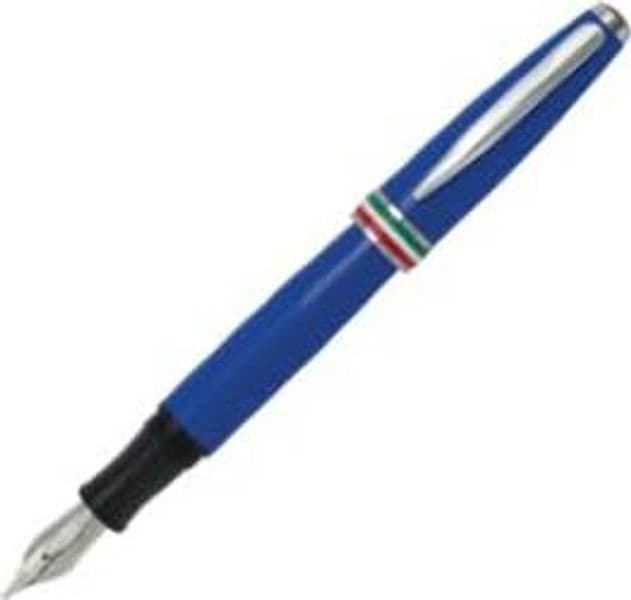 Penna stilografica Aldo Domani - punta M - fusto azzurro italia - Monteverde Cancelleria e prodotti per ufficio/Penne matite scrittura e correzione/Penne e ricariche/Penne stilografiche Eurocartuccia - Pavullo, Commerciovirtuoso.it