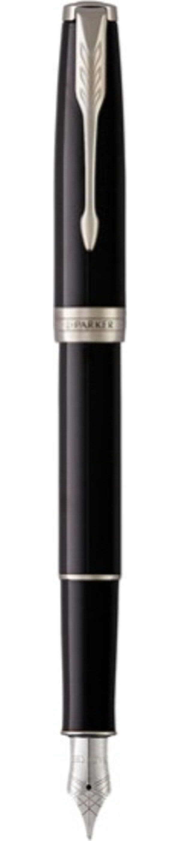 Penna stilografica Sonnet Laque black CT - punta M - Parker Cancelleria e prodotti per ufficio/Penne matite scrittura e correzione/Penne e ricariche/Penne stilografiche Eurocartuccia - Pavullo, Commerciovirtuoso.it