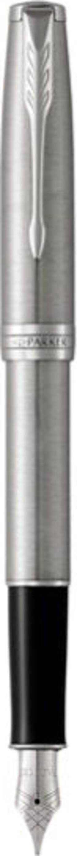 Penna stilografica Sonnet Stainless Steel - punta M - Parker Cancelleria e prodotti per ufficio/Penne matite scrittura e correzione/Penne e ricariche/Penne stilografiche Eurocartuccia - Pavullo, Commerciovirtuoso.it