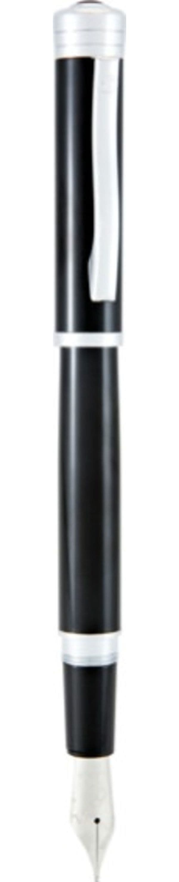 Penna stilografica Strata - tratto medio - fusto nero - Monteverde Cancelleria e prodotti per ufficio/Penne matite scrittura e correzione/Penne e ricariche/Penne stilografiche Eurocartuccia - Pavullo, Commerciovirtuoso.it