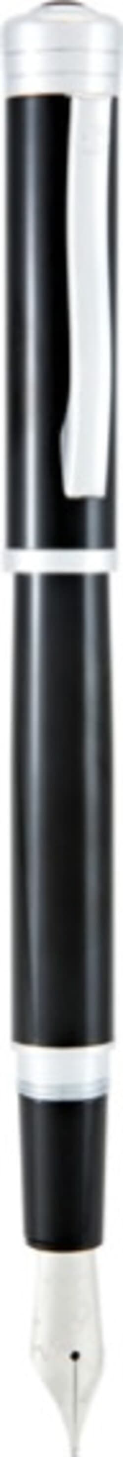 Penna stilografica Strata - tratto medio - fusto nero - Monteverde Cancelleria e prodotti per ufficio/Penne matite scrittura e correzione/Penne e ricariche/Penne stilografiche Eurocartuccia - Pavullo, Commerciovirtuoso.it
