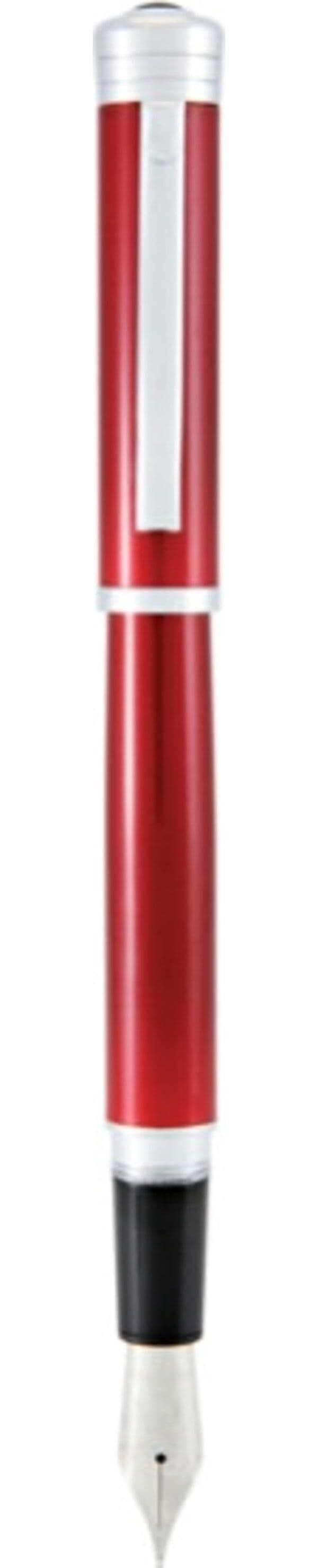Penna stilografica Strata - tratto medio - fusto rosso - Monteverde Cancelleria e prodotti per ufficio/Penne matite scrittura e correzione/Penne e ricariche/Penne stilografiche Eurocartuccia - Pavullo, Commerciovirtuoso.it