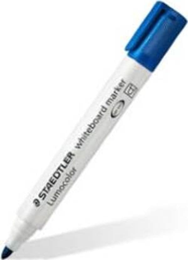 Pennarelli Lumocolor whiteboard 351 - punta tonda - tratto 2 mm - blu - Staedtler Cancelleria e prodotti per ufficio/Penne matite scrittura e correzione/Marcatori ed evidenziatori/Marcatori cancellabili a secco e liquidi Eurocartuccia - Pavullo, Commerciovirtuoso.it
