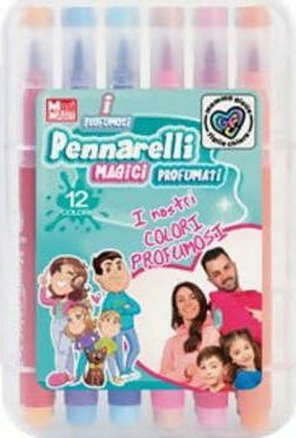 Pennarelli-Magici-Profumati-12-Colori-Mamma-Giulia-Figlia-Chiara---I-Profumosi